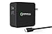 Tenergy 30W 2-Port Adaptive Fast USB Wall Charger Qualcomm Quick Charge 2.0 & Smart Detect - Galaxy S6 / Edge / Plus, Note 5 / 4, LG G4, HTC One M8 / M9, Nexus 6, iPad, iPhone & More (BLACK)