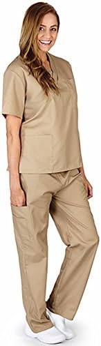 Uniform - Unisex - Premium Medical Nurse Scrubs Set - XXS - 3XL