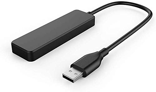 USB Hub, 4-Port USB Splitter Ultra Slim Multiport USB Expander Port Adapter for iMac Pro, MacBook Air, Mac Mini/Pro, Surface Pro, Notebook PC, Laptop, USB Flash Drives, and Mobile HDD(usb 2.0 hub) - Image 5