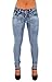 Colombian Design Butt Lift Levanta Cola Skinny Denim Jeans Plus/Junior Size