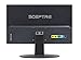 Sceptre 22 Inch LED Monitor 1080p 75Hz 99% sRGB Build-in Speakers HDMI x2 VGA, Machine Black