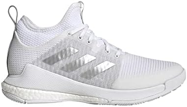 adidas gazelle silver green womens adidas Women's Crazyflight 6 Mid Volleyball Shoe White/Silver / 13