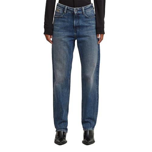 G-STAR Damen Iggie Straight Jeans, Blau (Worn in Mountain Dusk D27704-D499-G817), 25W / 34L