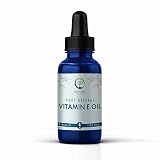 Essential Living Pure Natural Vitamin E Oil 4 oz Perfect for Skin Moisturization, Wrinkles, Nails and Cuticles, Lips, Heals Stretch Marks and Surgical Scars, Reduce Skin Spots, Full of Antioxidants