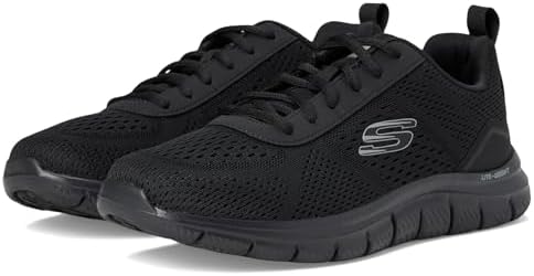 Track - Leshur 232758-BBK, Men Sneakers, Black, 42 EU