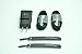Samsung EP-TA20JBE Adaptive Fast Charger Two (2) 3.3 Ft. Cable Type-C USB Data Cable Galaxy S8/S8+ S9/S9+ Note 8 Note 9 & Other Smartphones + Two Cable Ties Cable Organizers Bundle Package- No