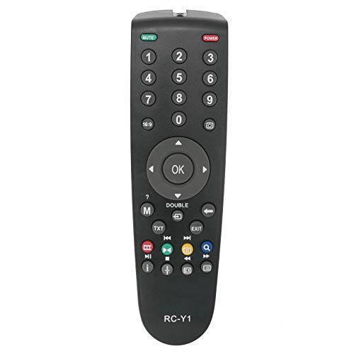VINABTY RC-Y1 Ersatz-Fernbedienung fit for GRUNDIG RC-GD1 RC-23 32VLE4304BF 32GLX4000 32GLX4000 32XLC3200BA 22VLE2000TC 32XLC3200BA TV