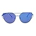 VIVIENFANG Street Fashion Mirrored Cateye Sunglasses Flat Lens Oversize Polarized Shades Metal Frame 86798