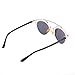 GAMT New Fashion Cateye Polarized Sunglasses for Women Classic Style (Gold Green)
