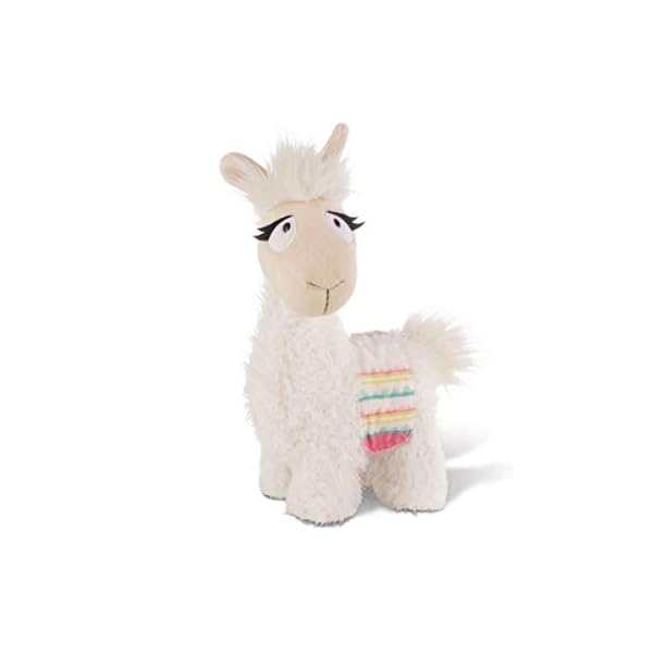 NICI 42248 La Lounge Kuscheltier Lama Dalia mit Satteldecke, 32 cm, bunt, Größe: ca, Größe: ca. 32 cm