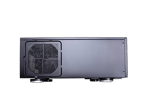 Silverstone Tek GD08B Aluminum Extended ATX / SSI-EEB compatible / SSI-CEB HTPC Computer Case Cases - Black