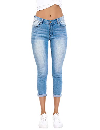 distressed womens jeans