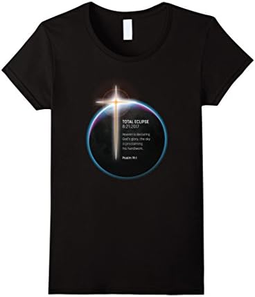 Womens Total Solar Eclipse Summer August 21st 2017 T Shirt Small Black