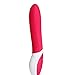 GESS Ava Natural Flow Vibrator with Body Heat Tech and Skin Touch Tech Silicone with real skin softness Multispeed Vibrator Dildo G-spot Stimulation Clitoral Massager Female Sex Toy (Pinlk)