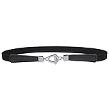 Syuer Womens 0.8" Width Skinny Elastic Waist Belt