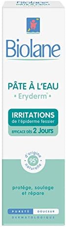 Biolane Pate A L Eau Eryderm Irritation Rougeurs De L Epiderme Fessier De Bebe 75 Ml Amazon Fr Hygiasne Et Soins Du Corps