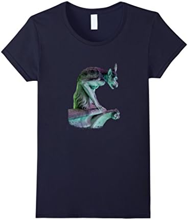 Women's Gargoyle T-Shirt Small Navy