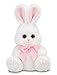 Bearington Lil’ Lillie White Plush Stuffed Animal Bunny Rabbit, Adorable, Soft and Cuddly, Great Gift for Bunny Lovers of All Ages, Birthdays, Holidays and Special Occasions, 6 inches