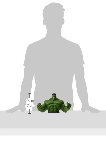 Marvel Hulk Bust Bank - Green Action Figure