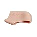 Voberry® 1 Pair Silicone Gel Hole Cushion Pad Heel Moisturizing Cracked Skin Feet Pressure Pain Relief Socks for Foot Care Protectors (Khaki)