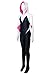 Newdong Adult Spider-Verse Spider-Gwen Gwenom Spandex Zentai Jumpsuit Cosplay Costume Outfit