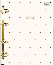 Caderno Argolado Cartonado Colegial, Tilibra, West Village, 17.7x24cm, 160 Folhas - Item sortido: não é possív