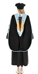 Herrenbek Doctoral Graduation Gown Hood and Tam 8