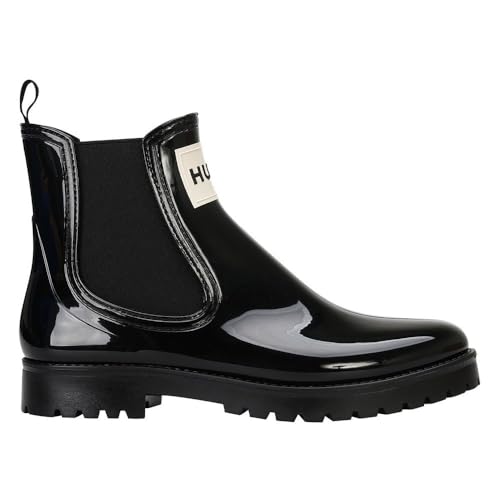 HUGO Tabita Rain Bootie_N, Noir, 37 EU