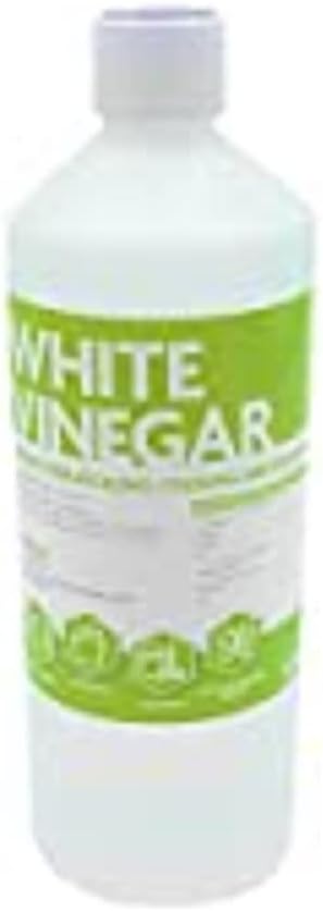 Hexeal White Vinegar 1L for Cooking Cleaning Pickling Baking
