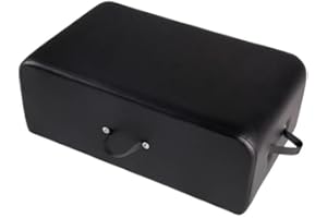 Faittd Pilates Sitting Box, Premium Maple Wood & Leather Reformer Accessory