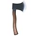Skeleteen Lumberjack Costume Prop Toy - Wood Look Hatchet Axe Props for Party - 1 Piece primary