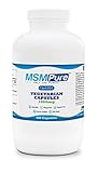 500 MSM Vegetarian Capsules, 1000-mg/capsule. No additives. The ONLY MSM made in the USA and the world's purest, quadruple-distilled MSM.