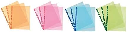 Favorit, 10 x A4 Smooth Finish Envelopes 22 x 30 cm Inner Transparent Assorted Pastel Colours (Random Color) - Image 5
