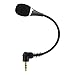 Insten VOIP/SKYPE Mini Flexible Microphone for VOIP/SKYPE - Black