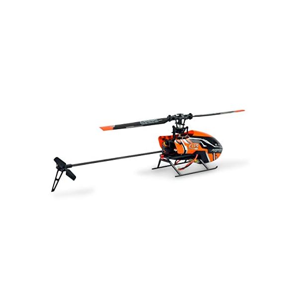 Amewi 25312 AFX4 Single-Rotor Helikopter 4-Kanal 6G RTF 2,4GHz RC Hubschrauber, Schwarz-orange – Bild 3