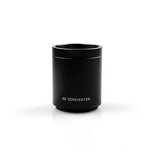Lightdow 2X Teleconverter Magnification Lens Converter for T Mount 420-800mm 650-1300mm 500mm 800mm 900mm Mirror Telephoto Zoom Lenses