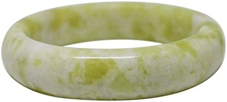 Polished Real Chinese Natural Gemstone Bangle Bracelet 56mm (Small)