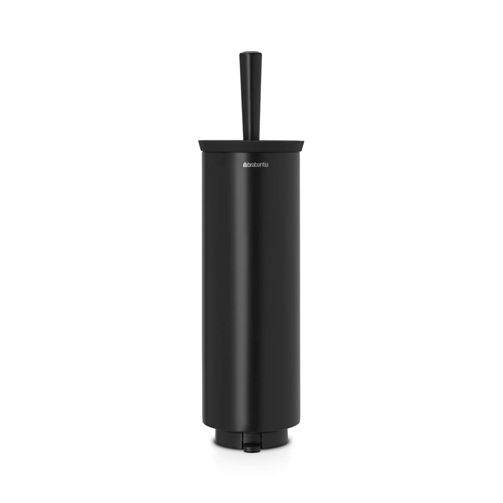 Brabantia Toilet Brush and Holder, Black