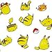 iPhone 6 / iPhone 6S Case, Litech™ [Flexible Ultra Slim] Scratch-Resistant, Artistic Series (Pikachu)