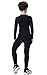LANBAOSI Boys & Girls Long Sleeve Compression Shirts and Pant 2 Pcs Set