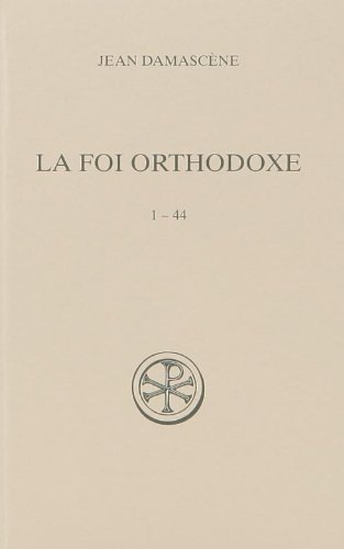 La  foi orthodoxe