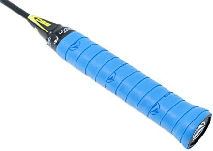 6-Pieces Premium Badminton Racket Overgrip -Soft Feeling, Superior Durability, and Non-Slip (Blue)