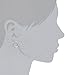 Amazon Collection 14k Yellow Gold Round-Cut Diamond Channel-Set Hoop Earrings (1/8 cttw, J Color, I2 Clarity)
