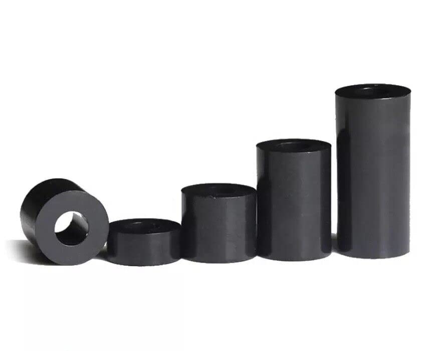 OG Secure | Black Nylon Standoff Plastic Spacers Washers M8 5-25mm 25mm / 25