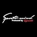 11.5-Inches Auto Vinyl Sticker Hood, Bumper, Fender, Window Decal (Sports Mind White and Red)
