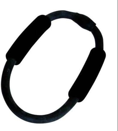 Toning & Fitness Exercise Resistance Ring with Foam Handles: Ultra-Heavy (Black)