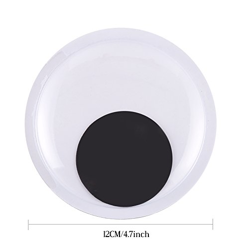 DECORA 6 Inch Large Wiggle Googly Eyes with Self Adhesive for Crafts Set of 4
