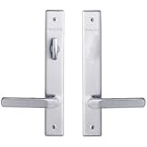 Andersen Anvers Style (Double Active) Hinged Door Hardware Set in Satin Nickel