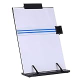 KLOUD CityBlack metal desktop document book holder with 7 adjustable positions
