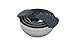 Joseph Joseph Nest 9 Plus, 9 Piece Compact Food Preparation Set with Mixing Bowls, Measuring Cups, Sieve and Colander, Stainless Steel